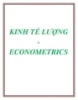 KINH TẾ LƯỢNG - ECONOMETRICS