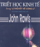 Ebook Triết học kinh tế trong "lí thuyết về công lí" - John Rawls
