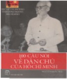 Ebook 100 câu nói về dân chủ của Hồ Chí Minh: Phần 2 - Nguyễn Khắc Mai