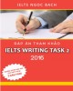 Ebook Đáp án tham khảo IELTS writting task 2 2016