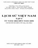 Ebook Lịch sử Việt Nam (Tập 5 - Từ năm 1802 đến năm 1858): Phần 2