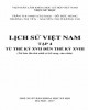 Ebook Lịch sử Việt Nam (Tập 4 - Từ thế kỷ XVII đến thế kỷ XVIII): Phần 2