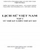 Ebook Lịch sử Việt Nam (Tập 2 - Từ thế kỷ X đến thế kỷ XIV): Phần 2