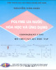 Ebook Polyme ưa nước - Hóa học và ứng dụng: Phần 2