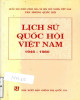 Ebook Lịch sử Quốc hội Việt Nam 1946-1960: Phần 1