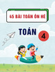45 bài toán ôn hè lớp 4 lên lớp 5