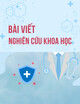 Đánh giá kết quả phẫu thuật nội soi tái tạo dây chằng chéo trước khớp gối bằng kỹ thuật tất cả bên trong với gân cơ chân ngỗng tự thân