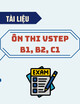 Tài liệu ôn thi VSTEP B1, B2, C1