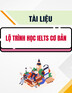 Tài liệu Lộ trình học IELTS cơ bản