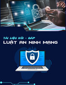 Tài liệu hỏi - đáp về Luật An ninh mạng