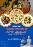 Cẩm nang Chế biến món Việt từ nguyên liệu Hoa Kỳ